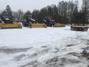 tractors with plows for snow removal
